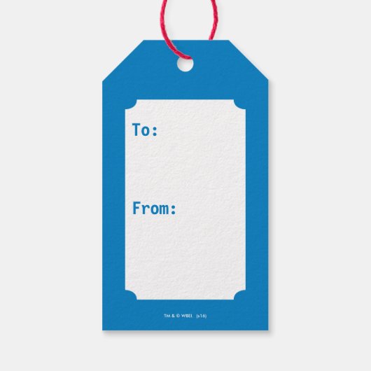 Sylvester Jr. | Klassieke post Cadeaulabel (Achterkant)