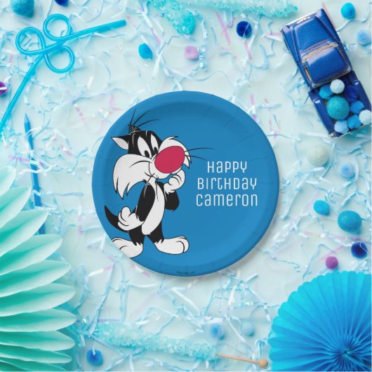 Sylvester Jr. | Klassieke post Papieren Bordje (Feest)