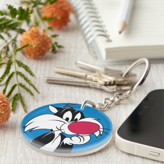 Sylvester Jr. | Klassieke post Sleutelhanger (Voorkant Rechts)