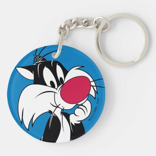 Sylvester Jr. | Klassieke post Sleutelhanger (Achterkant)