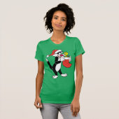 SYLVESTER™ Kat met kous T-shirt (Voorkant volledig)