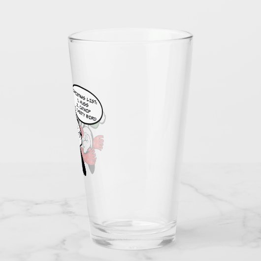 SYLVESTER™ kerstgedachten Glas (Links)