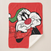 SYLVESTER™ kerstgedachten Sherpa Deken (Voorkant)