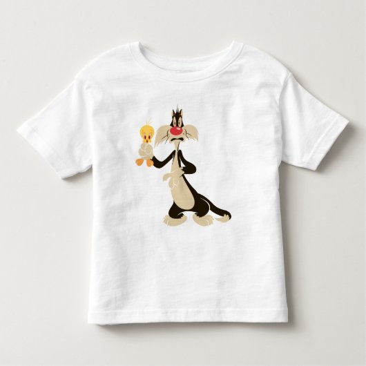 SYLVESTER™ met TWEETY™ Kinder Shirts (Voorkant)