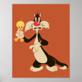 SYLVESTER™ met TWEETY™ Poster (Voorkant)