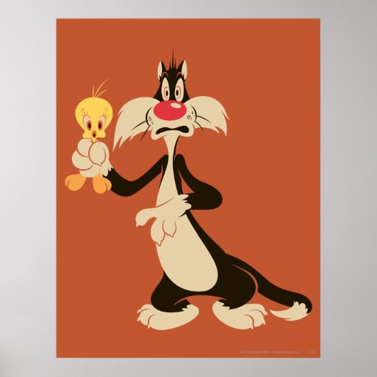 SYLVESTER™ met TWEETY™ Poster (Voorkant)