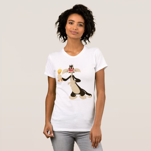 SYLVESTER™ met TWEETY™ T-shirt (Voorkant volledig)