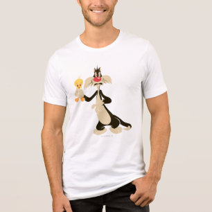 SYLVESTER™ met TWEETY™ Tri-Blend Shirt