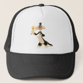 SYLVESTER™ met TWEETY™ Trucker Pet (Voorkant)