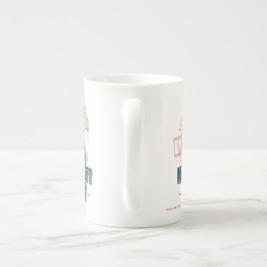 SYLVESTER™- Naughty? Moi? Porselein Kop (Achterkant)