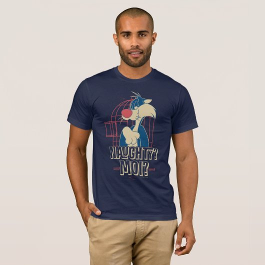 SYLVESTER™- Naughty? Moi? T-shirt (Voorkant volledig)