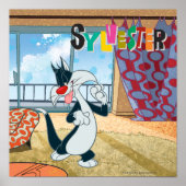 Sylvester Paw Up Poster (Voorkant)