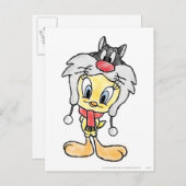 SYLVESTER™-Pet Briefkaart (Voorkant / Achterkant)