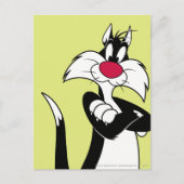 SYLVESTER™ Red Nose Briefkaart (Voorkant)