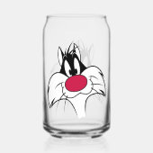 SYLVESTER™ Red Nose Face Blikvorm Glas (Voorkant)
