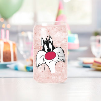 SYLVESTER™ Red Nose Face Blikvorm Glas