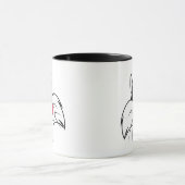 SYLVESTER™ Red Nose Face Mok (Midden)