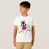 SYLVESTER™ Red Nose Face T-shirt (Voorkant volledig)