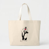SYLVESTER™ Red Nose Grote Tote Bag (Voorkant)