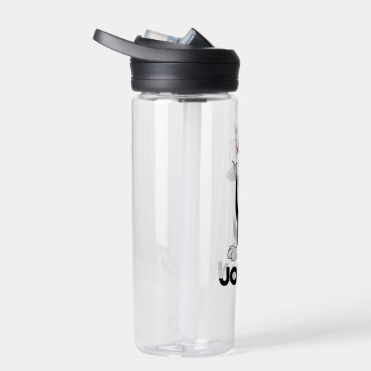 SYLVESTER™ Red Nose | Jouw namen toevoegen Waterfles (Rechts)