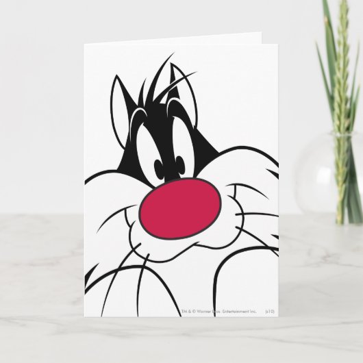 SYLVESTER™ Red Nose Kaart (Voorkant)