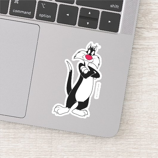 SYLVESTER™ Red Nose Sticker (Detail)