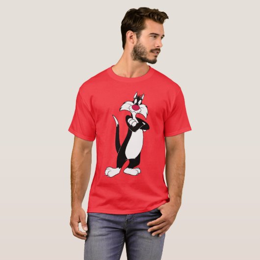 SYLVESTER™ Red Nose T-shirt (Voorkant volledig)