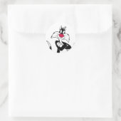 SYLVESTER™ Rode Neus Ronde Sticker (Tas)