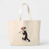 SYLVESTER™ Rubberen Grote Tote Bag (Voorkant)