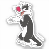 SYLVESTER™ Rubberen Sticker (Voorkant)