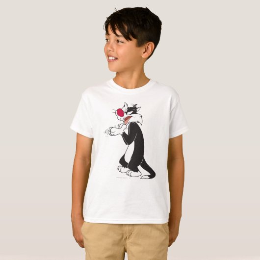 SYLVESTER™ Rubberen T-shirt (Voorkant volledig)