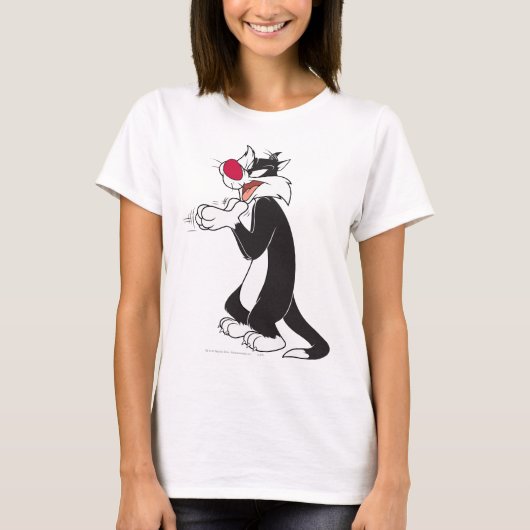 SYLVESTER™ Rubberen T-shirt (Voorkant)
