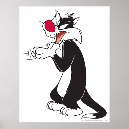 SYLVESTER™ Rubbing Paws Poster (Voorkant)
