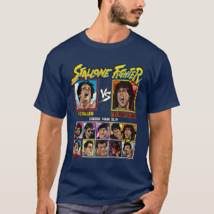 Sylvester Stallone vechter familie T-shirt
