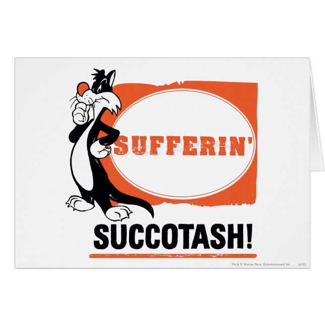 SYLVESTER™ Sufferin' Succotash! (Voorkant Horizontaal)