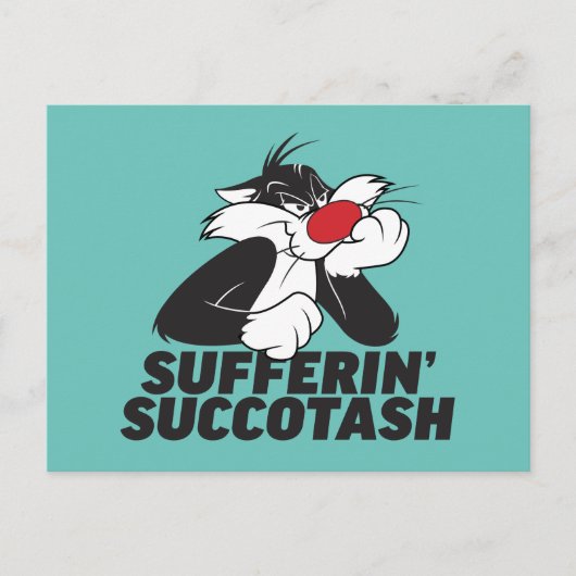 SYLVESTER™ "Sufferin" Succotash" Briefkaart (Voorkant)