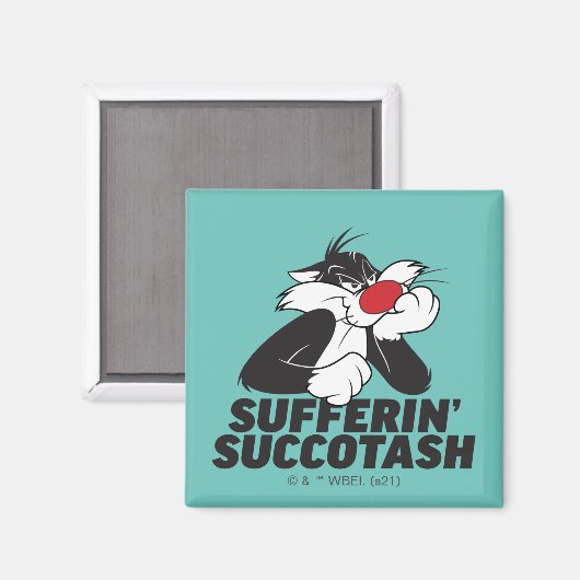 SYLVESTER™ "Sufferin" Succotash" Magneet (Voorkant / Achterkant)
