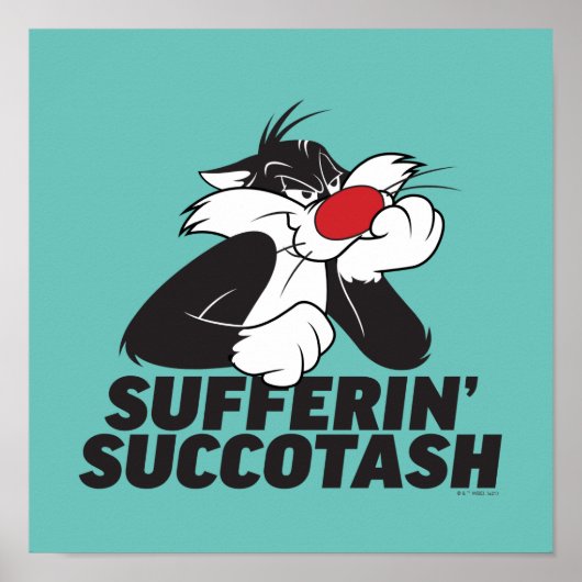 SYLVESTER™ "Sufferin" Succotash" Poster (Voorkant)