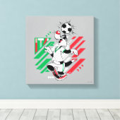 SYLVESTER™ Team Italië Voetbal Grafisch Canvas Afdruk (Insitu (Houten vloer))