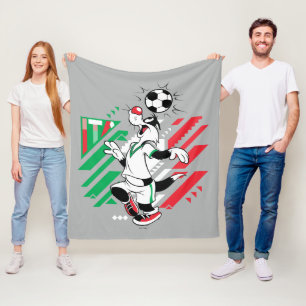 SYLVESTER™ Team Italië Voetbal Grafisch Fleece Deken
