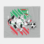 SYLVESTER™ Team Italië Voetbal Grafisch Fleece Deken (Voorkant (Horizontaal))