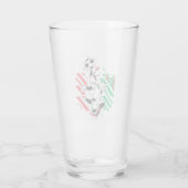 SYLVESTER™ Team Italië Voetbal Grafisch Glas (Achterkant)