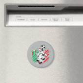 SYLVESTER™ Team Italië Voetbal Grafisch Magneet (Insitu (Vaatwasser))