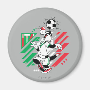 SYLVESTER™ Team Italië Voetbal Grafisch Magneet