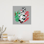 SYLVESTER™ Team Italië Voetbal Grafisch Poster (Keuken)