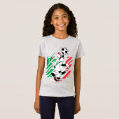 SYLVESTER™ Team Italië Voetbal Grafisch T-shirt (Voorkant volledig)