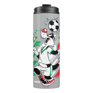 SYLVESTER™ Team Italië Voetbal Grafisch Thermosbeker