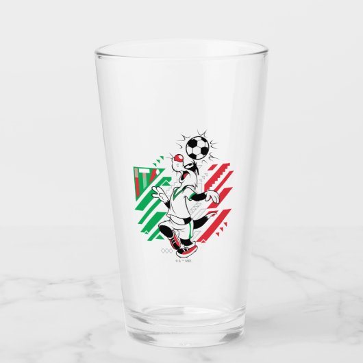 SYLVESTER™ Team Italy Soccer Graphic Glas (Voorkant)