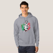 SYLVESTER™ Team Italy Soccer Graphic Hoodie (Voorkant volledig)