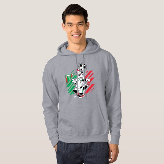 SYLVESTER™ Team Italy Soccer Graphic Hoodie (Voorkant volledig)